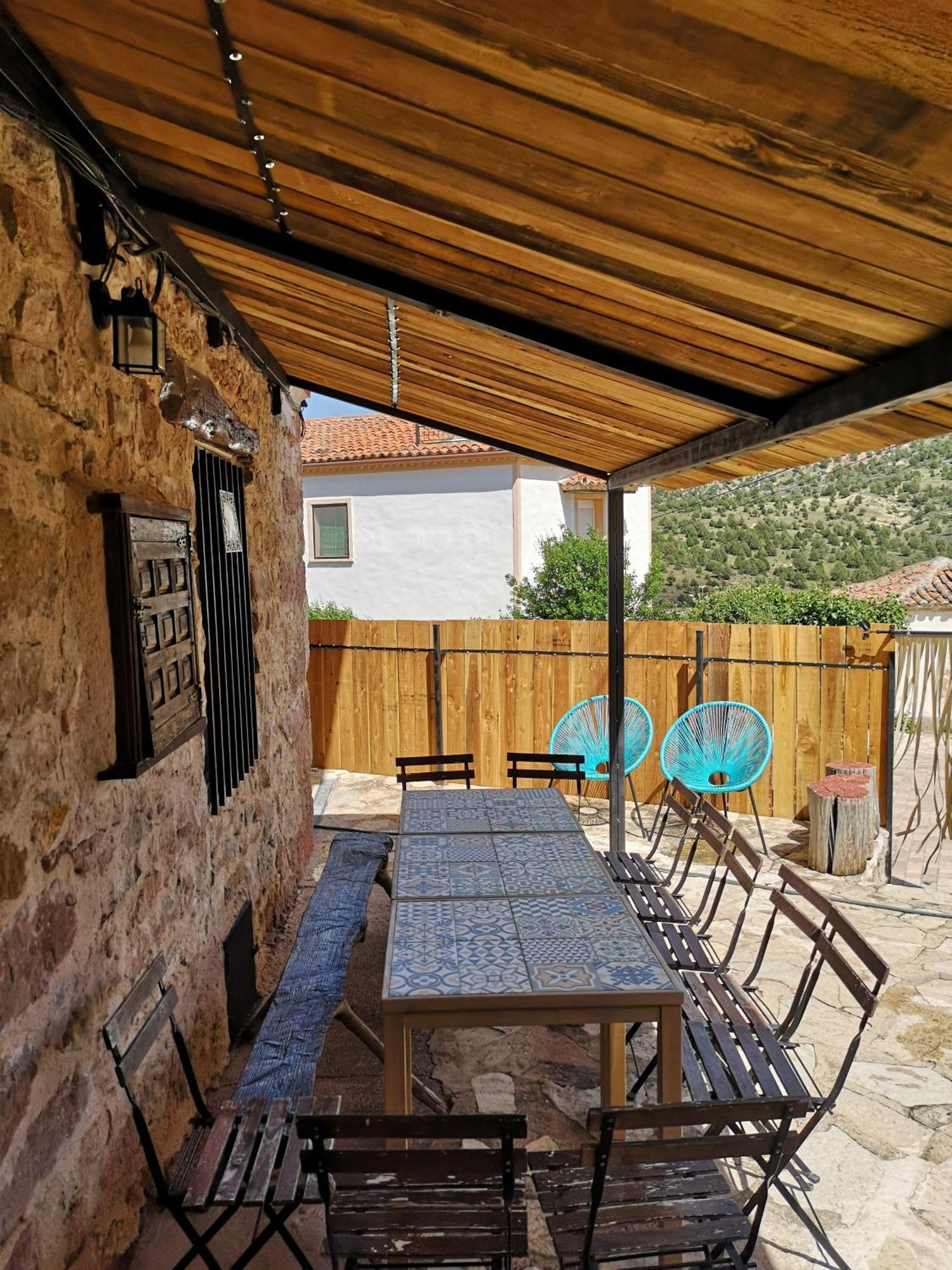 Ferienwohnung La Casa Roja Del Alto Tajo Ablanque Exterior foto